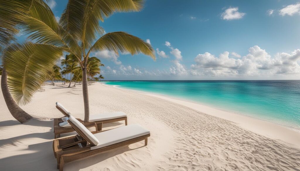 What beach is Hard Rock on in Punta Cana?