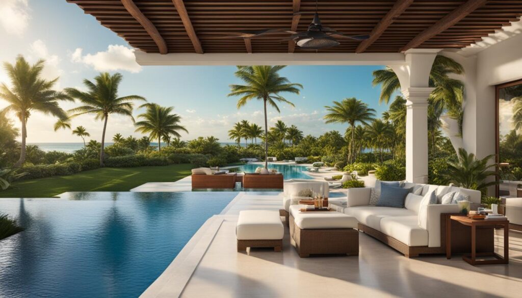 Where did the Kardashians stay in Punta Cana?