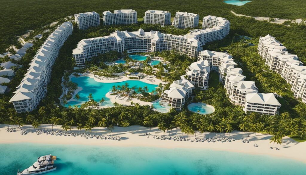 Who owns most of the resorts in Punta Cana?