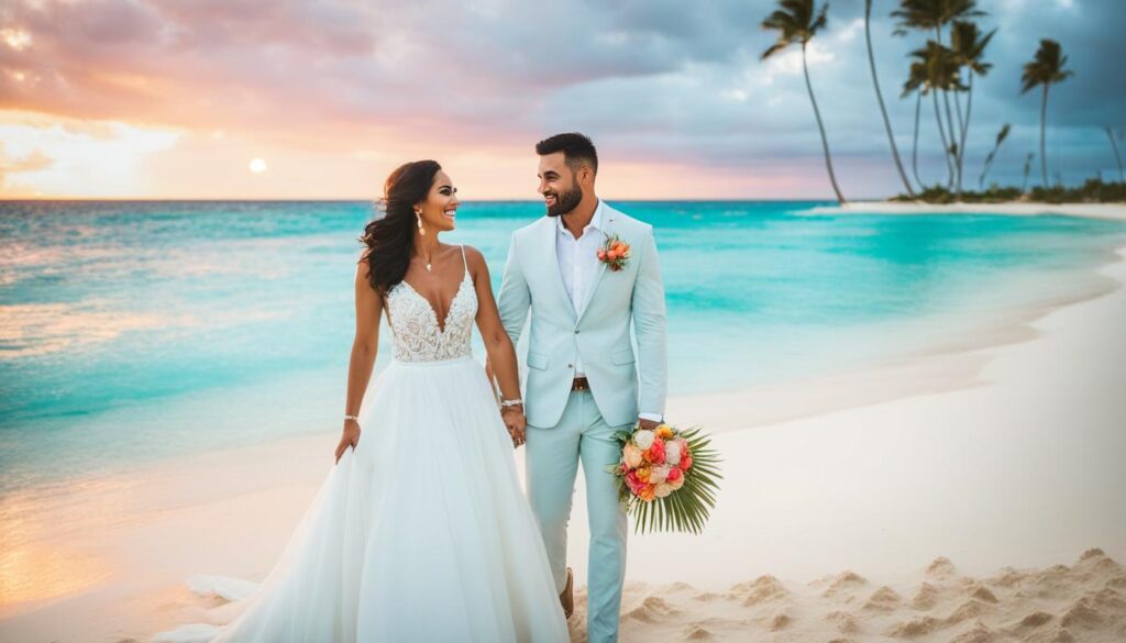 beach wedding in Punta Cana