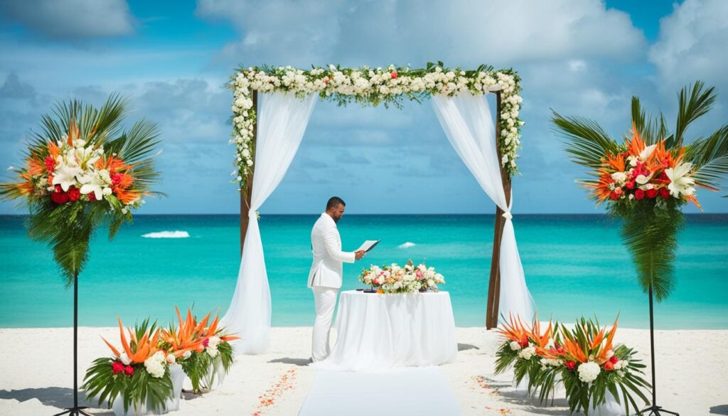 beach wedding paradisus punta cana