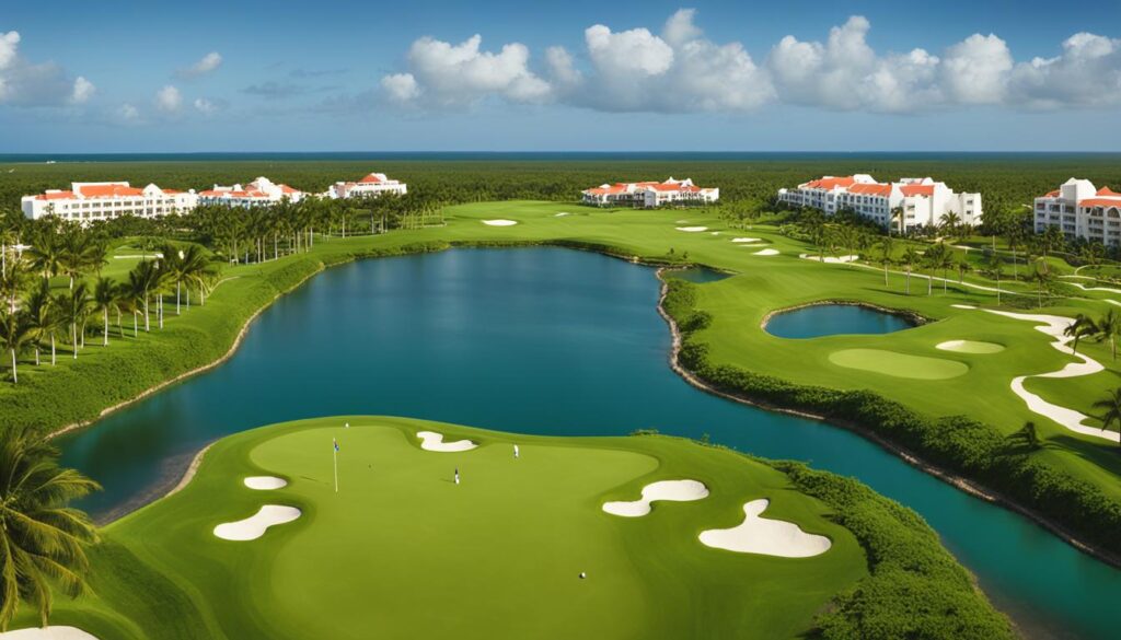 foto campo de golf hard rock punta cana