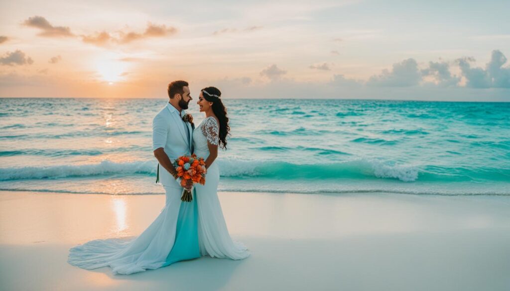 punta cana wedding photos