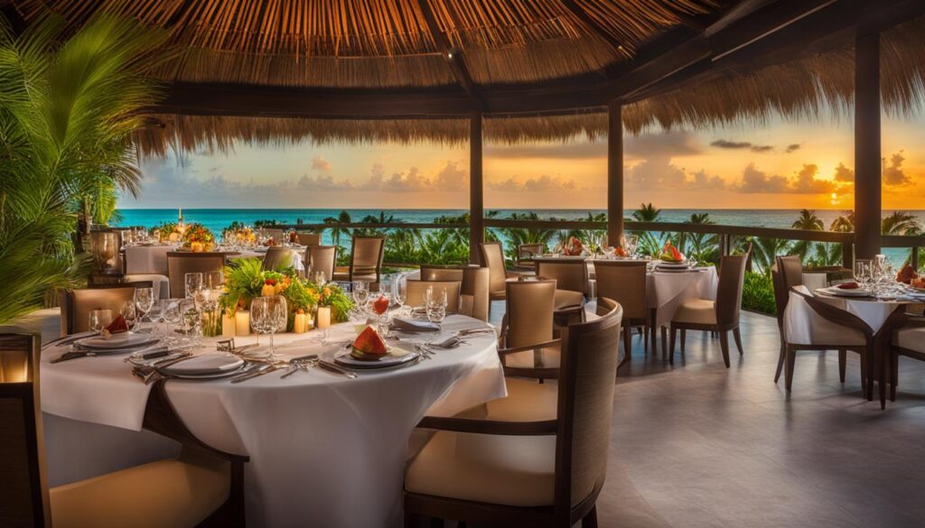 restaurantes en Live Aqua Punta Cana