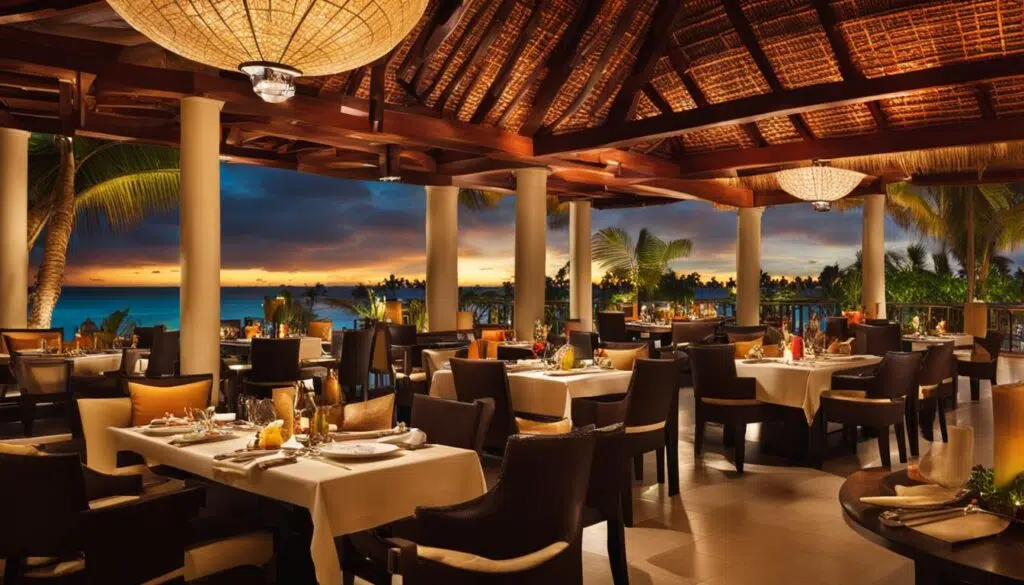 restaurantes punta cana riu bambu