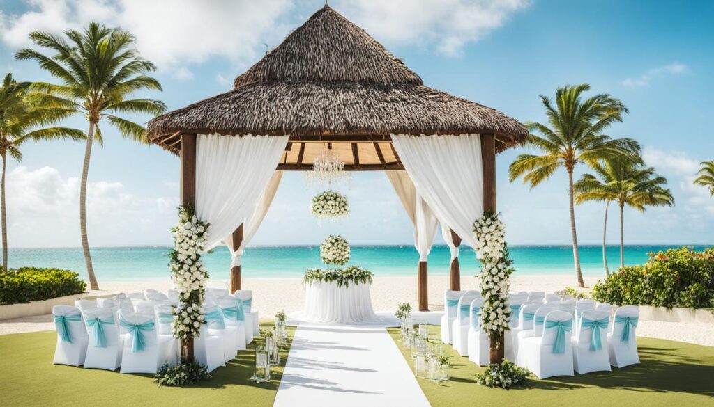 romantic punta cana wedding destination