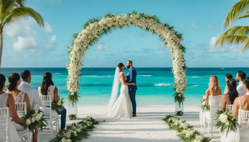 tropical wedding in Punta Cana