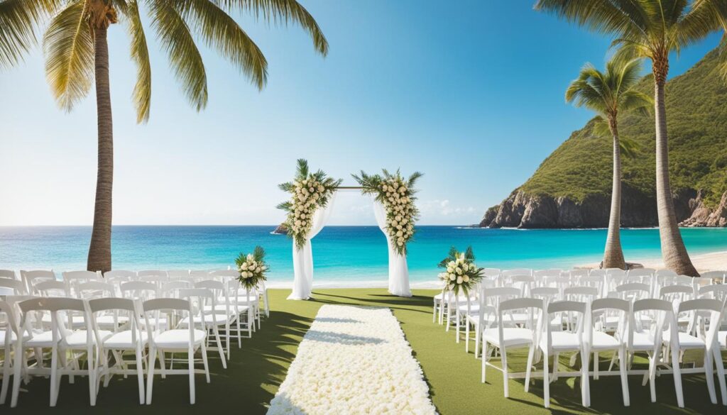 tropical wedding venue punta cana