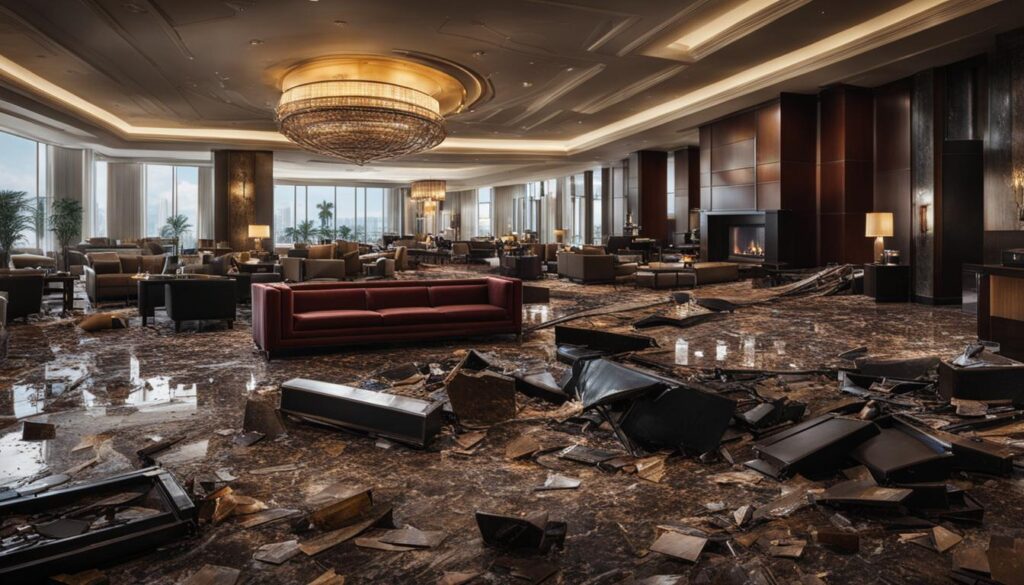 ¿Qué pasó en el hotel Hard Rock?