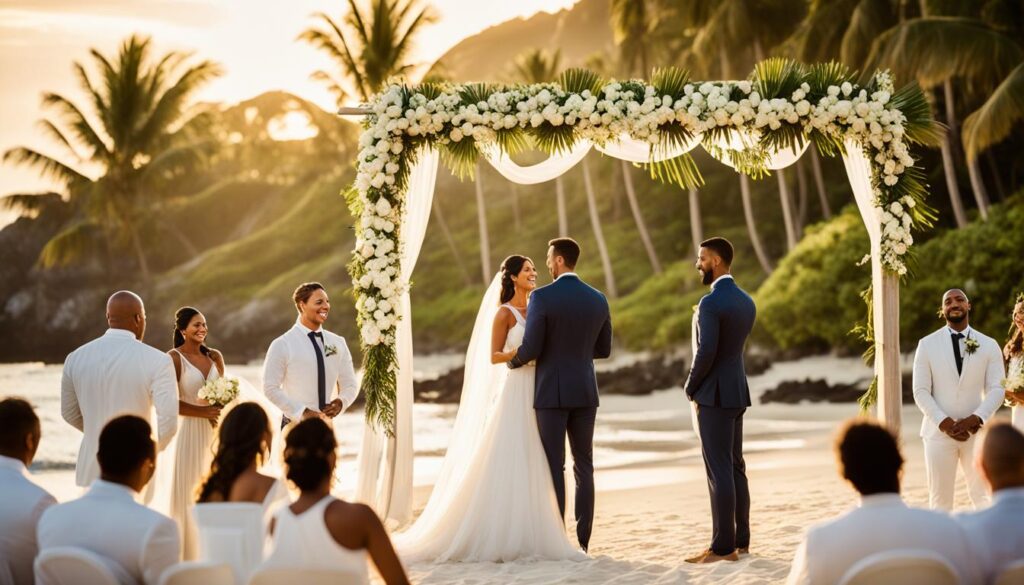 Beach wedding in Punta Cana