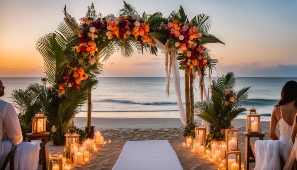 Ibiza beach wedding