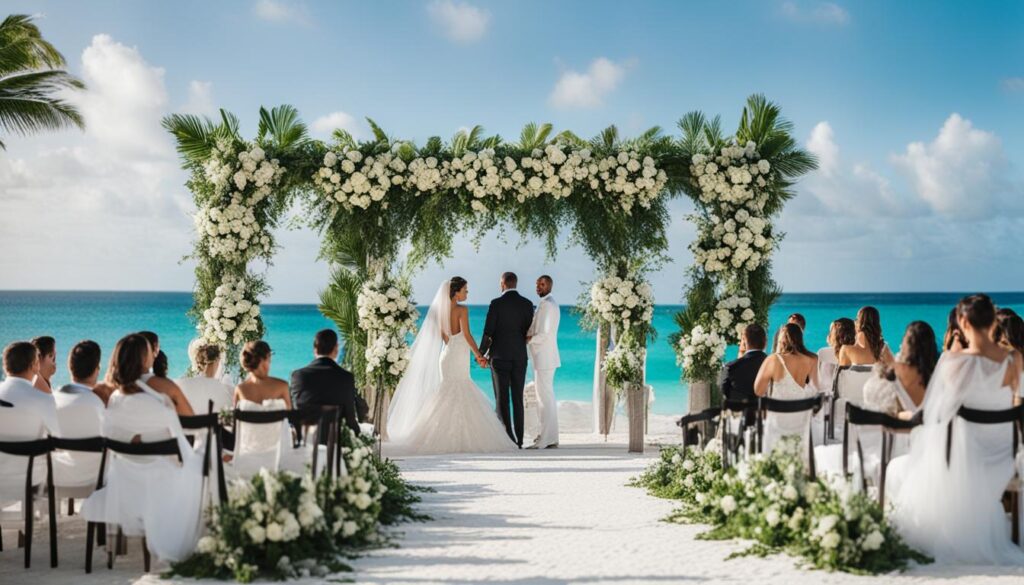 Luxurious wedding venue at Secrets Cap Cana