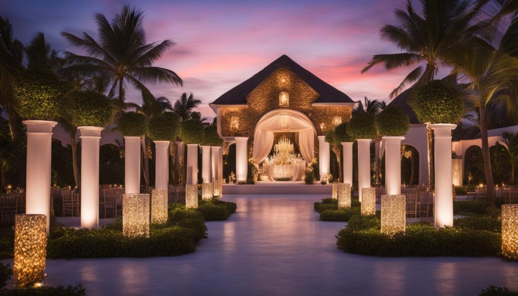 Luxury wedding venue Punta Cana
