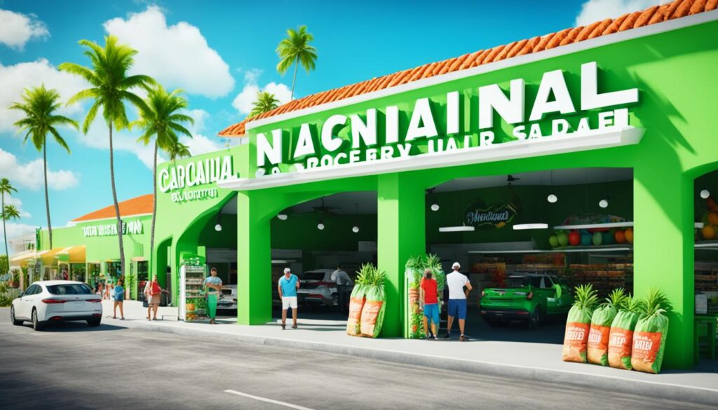 Nacional Grocery Store in Punta Cana
