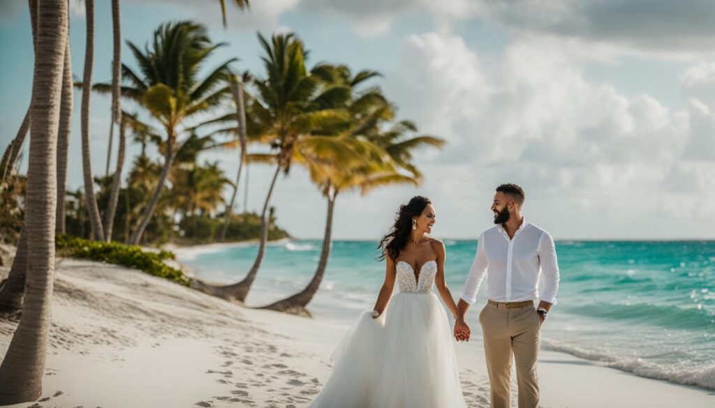 Punta Cana destination wedding photos