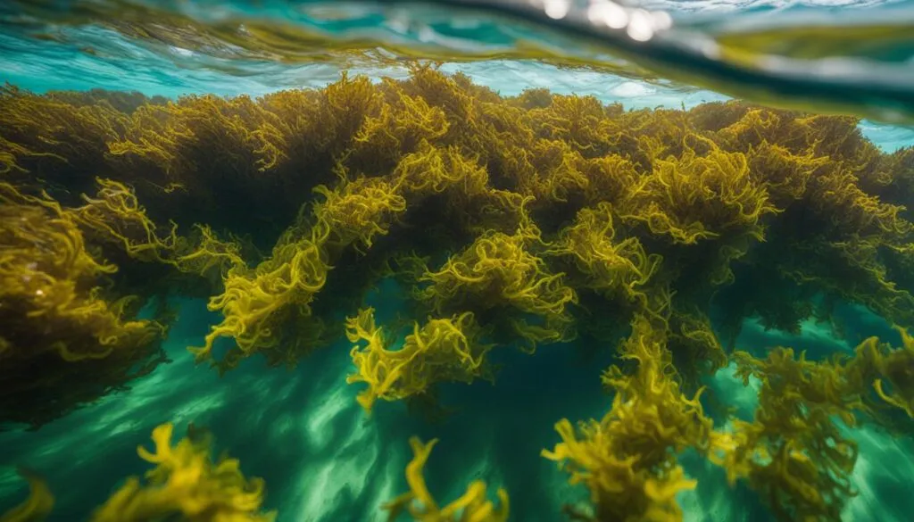 Sargassum seaweed