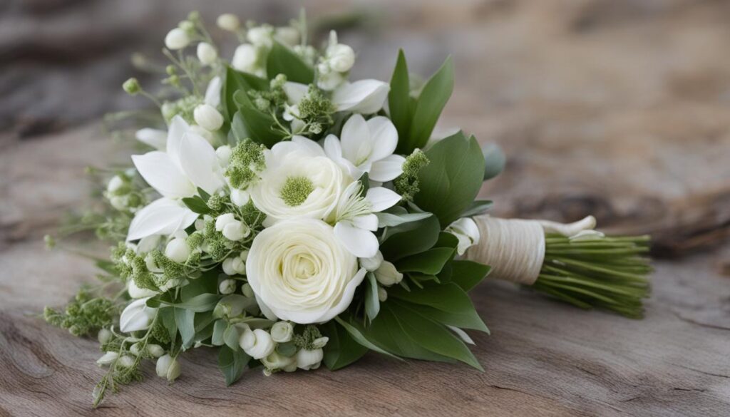 beach wedding bouquet