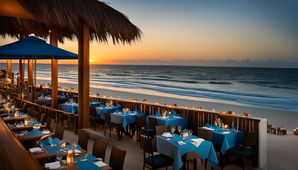 beachfront dining punta cana