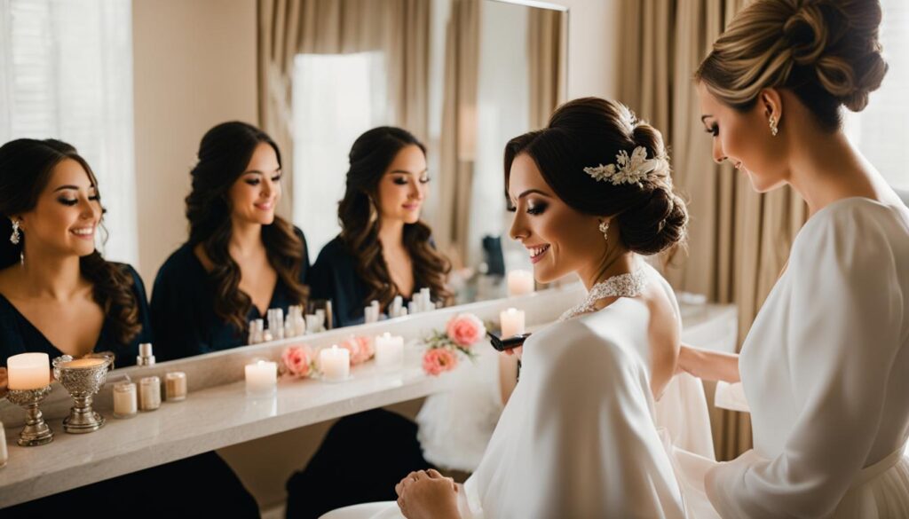 bride preparation