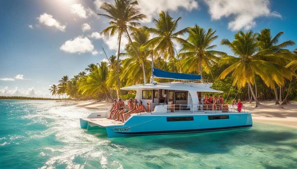 catamaran tour in Punta Cana