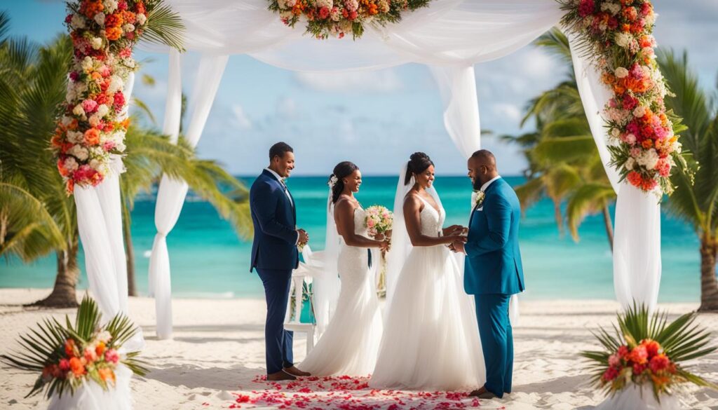 destination weddings at Dreams Palm Beach Punta Cana Resort