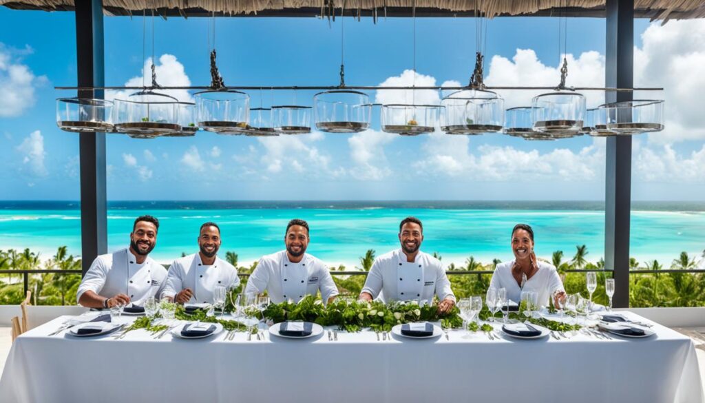 dining suspended in the sky punta cana