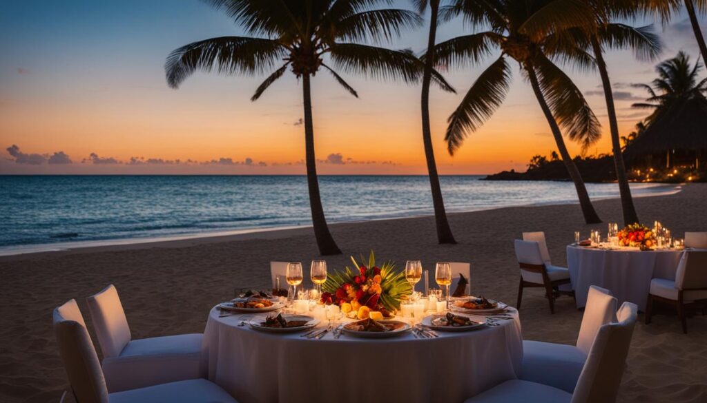 dinner in the dominican republic
