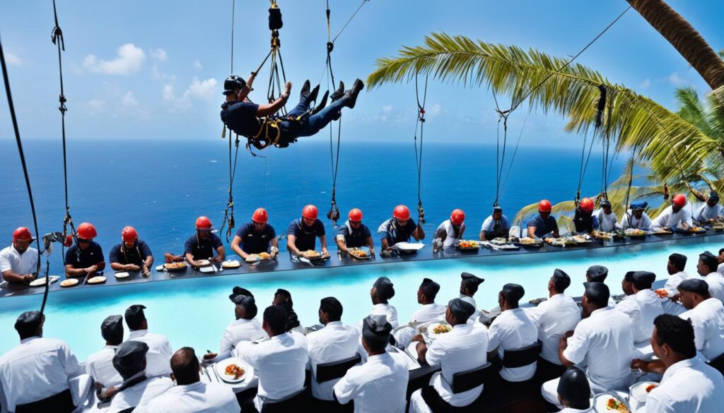 dinner in the sky punta cana safety