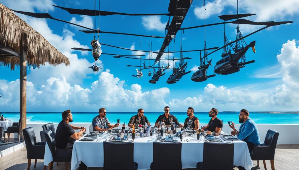 hard rock punta cana dinner in the sky