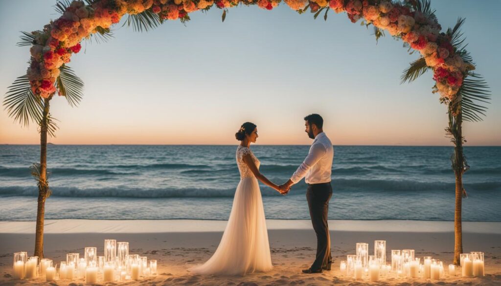 intimate wedding in Punta Cana