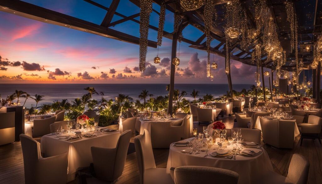 punta cana dinner in the sky price range