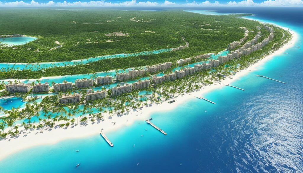 punta cana mapa