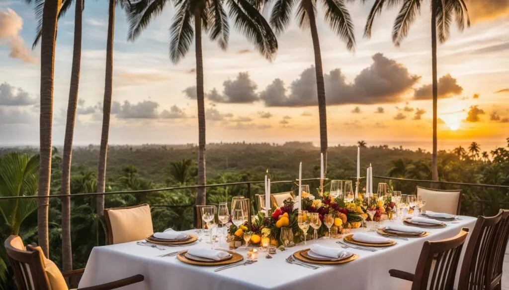 punta cana sky dinner