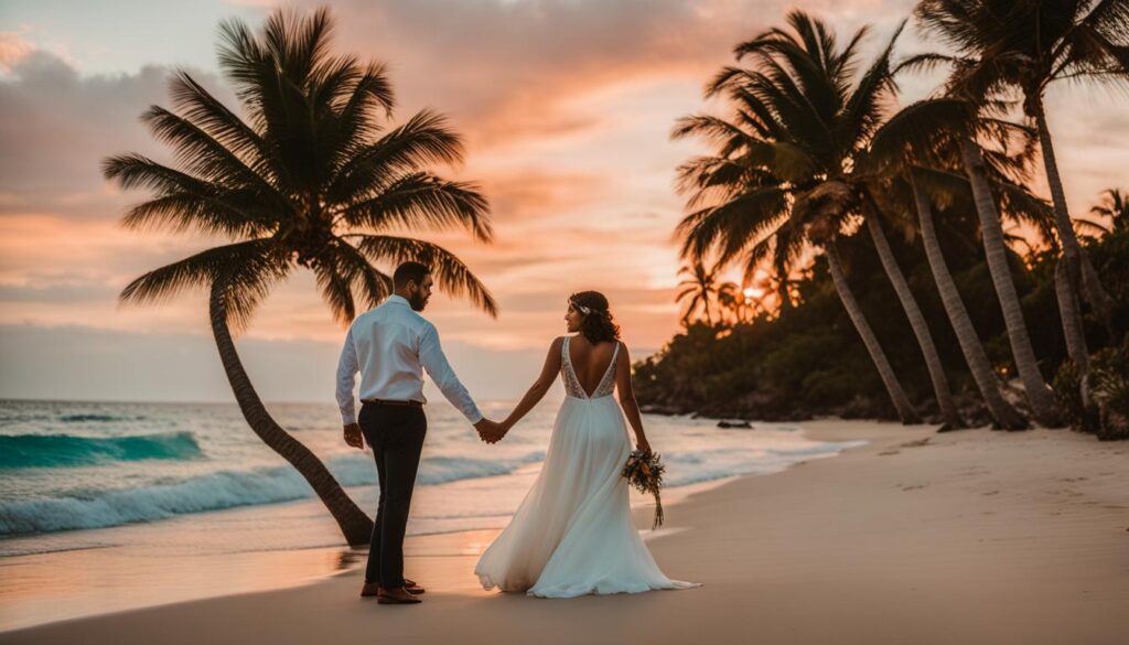 punta cana wedding photos