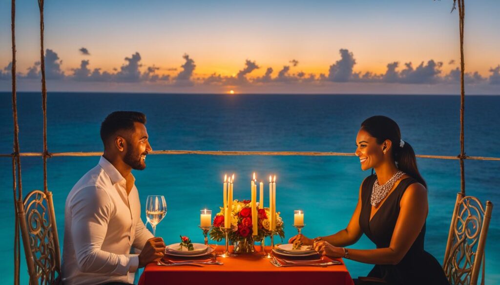 romantic dinner punta cana