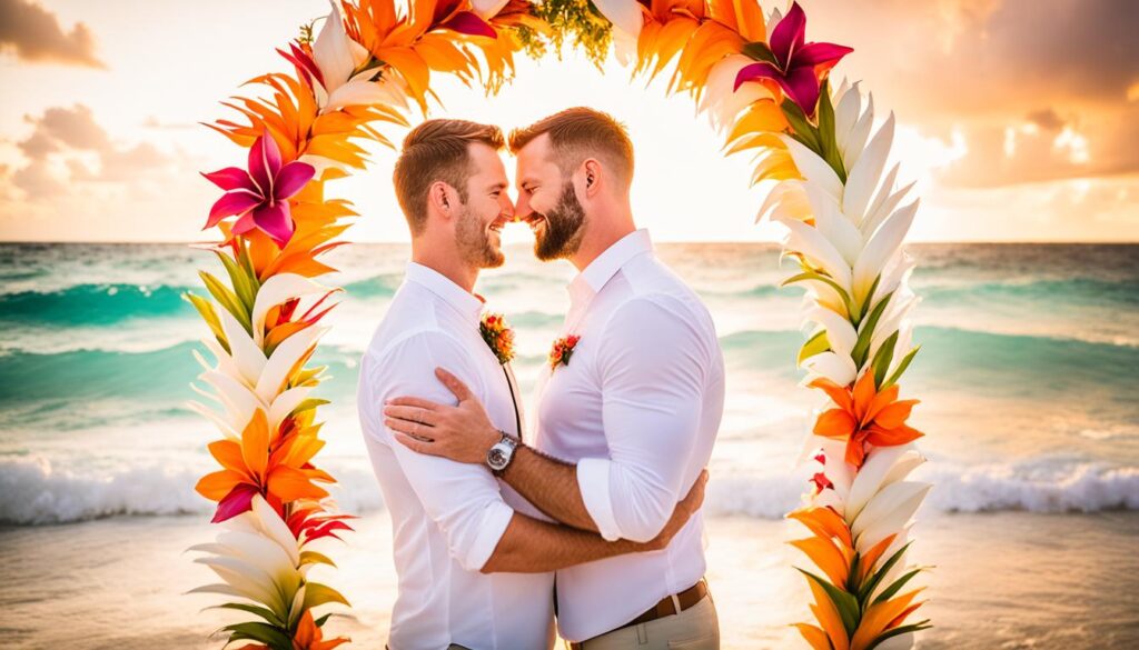 same-sex wedding video