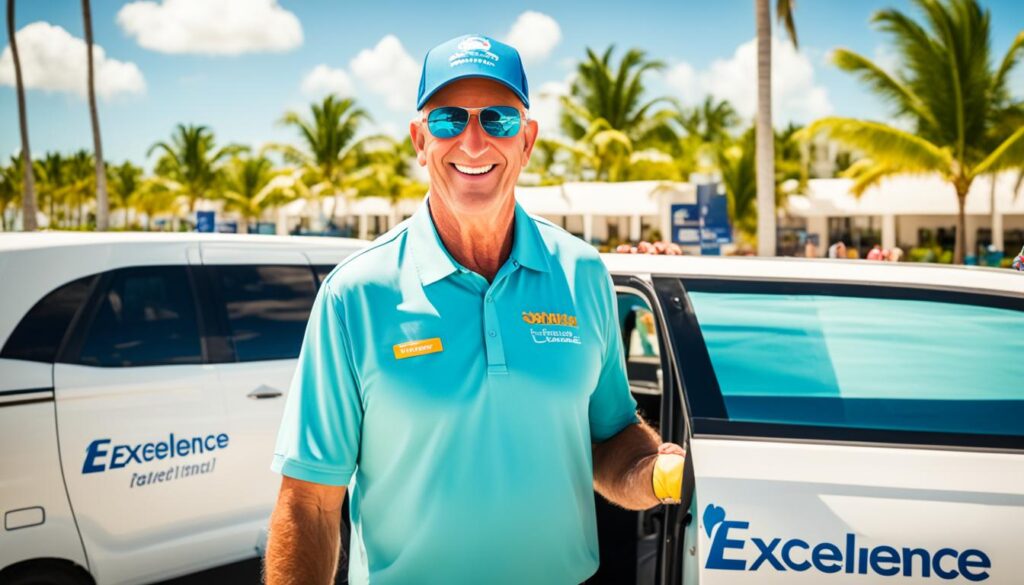 shuttle service from Punta Cana airport to Excellence Resort