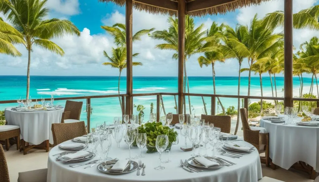 sky-high dining experience in Punta Cana