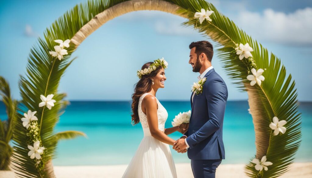 small wedding in Punta Cana