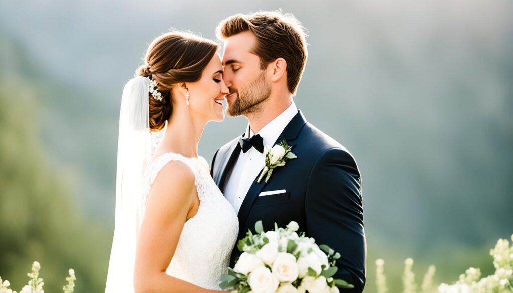 studio wedding photos