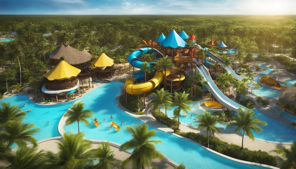 Aquafun Park at Paradisus Palma Real Golf & Spa Resort - Punta Cana, Dominican Republic