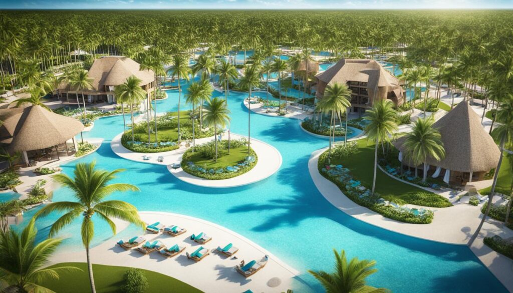 Dreams Palms Beach Punta Cana swimming pool