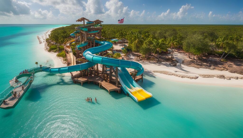 Pelican Plunge at Castaway Cay, Bahamas