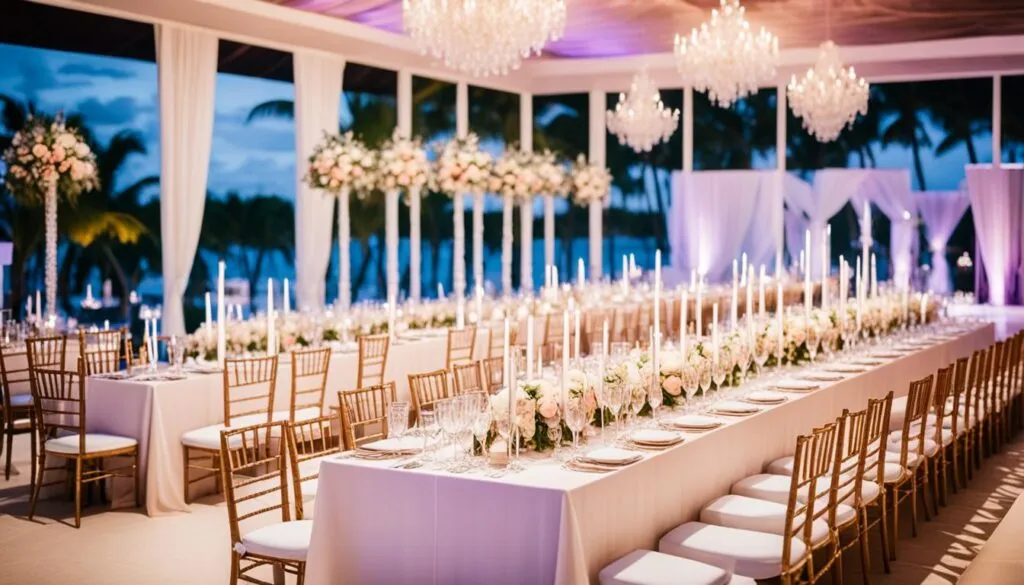 Punta Cana Wedding Reception