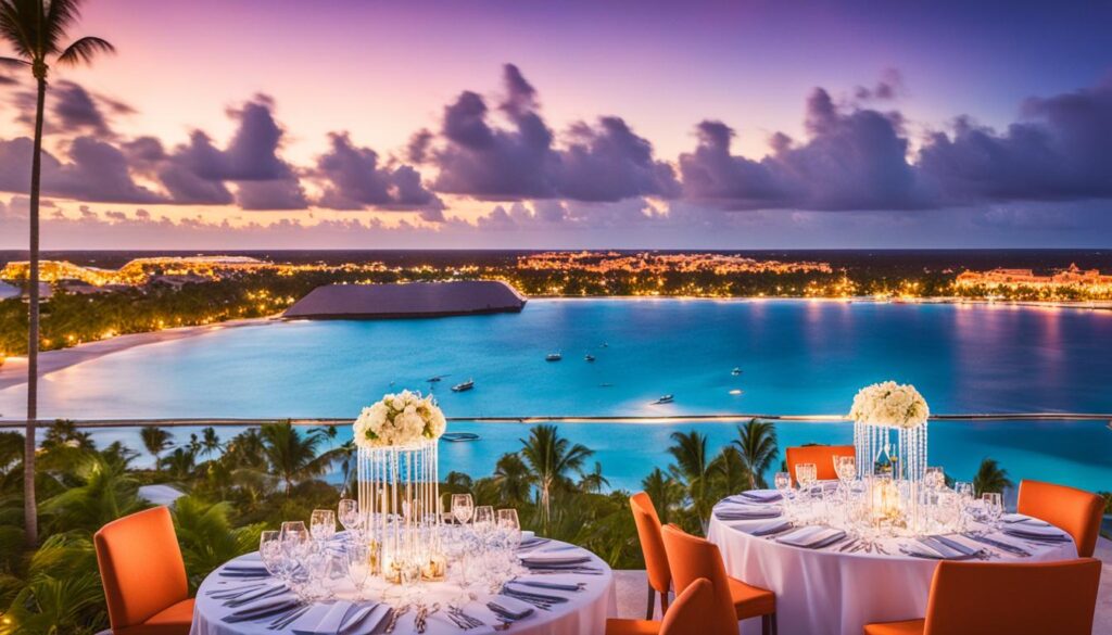 Punta Cana dinner in the sky