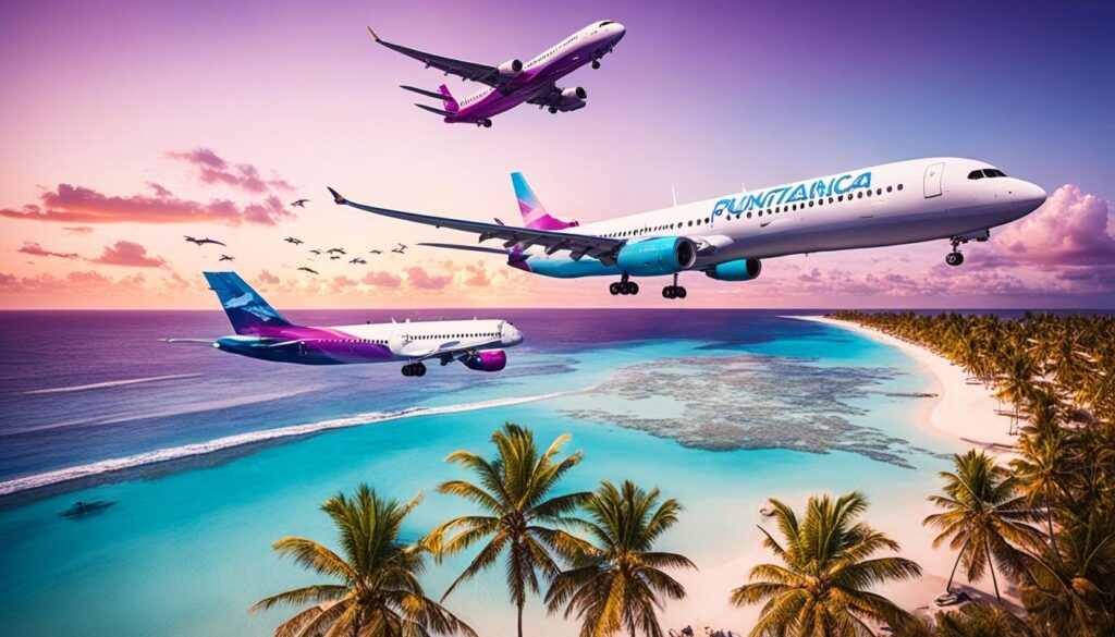 airlines flying to Punta Cana