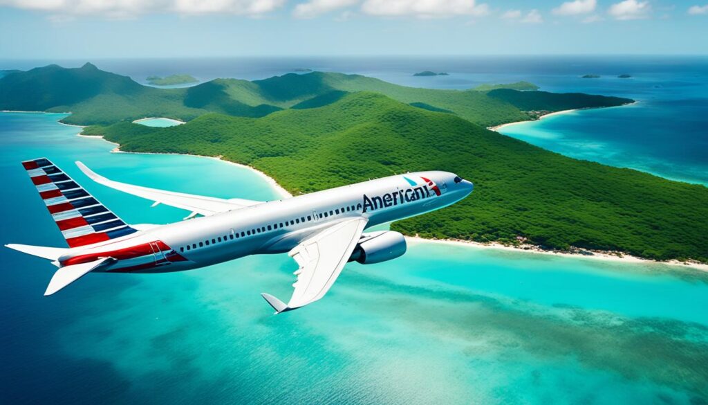 american airlines direct flights from chicago to caribbean