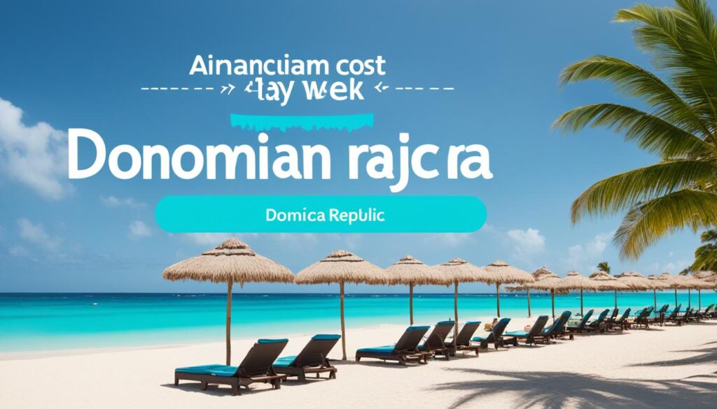 average cost of trip to dominican republic