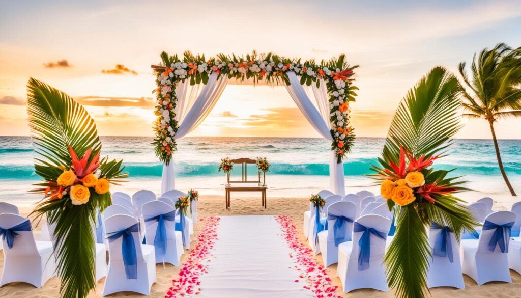 beach wedding venue