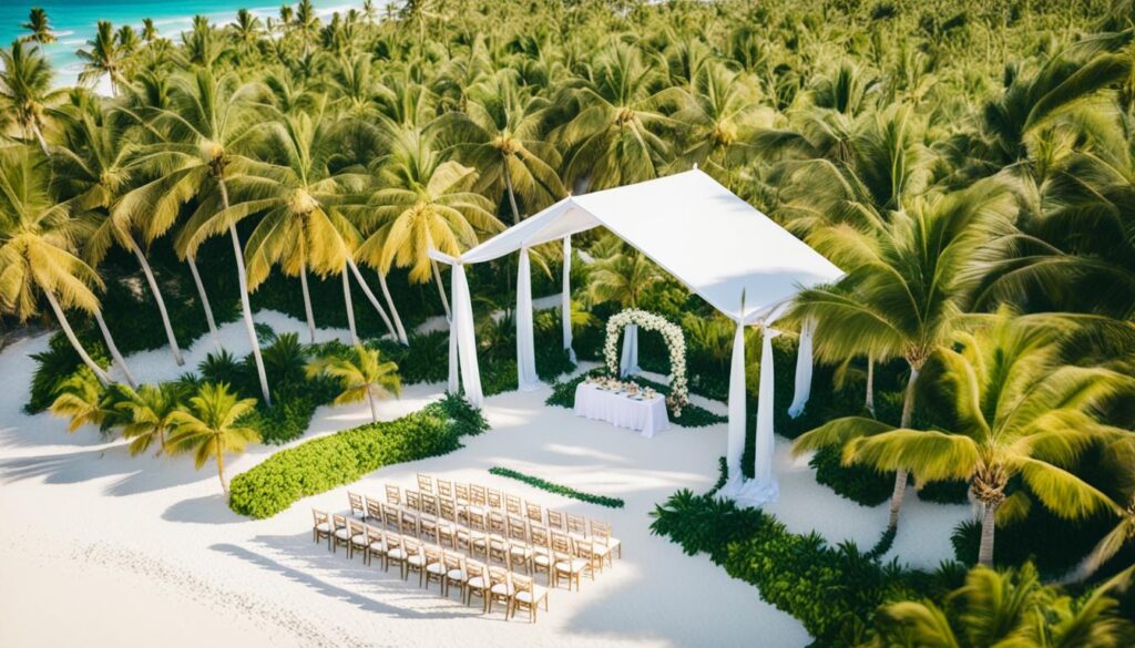 beachfront wedding venues punta cana